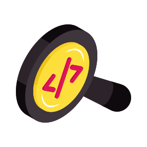 Search Coding, Coding Analysis, Coding Exploration, Find Coding, Find Programming icon