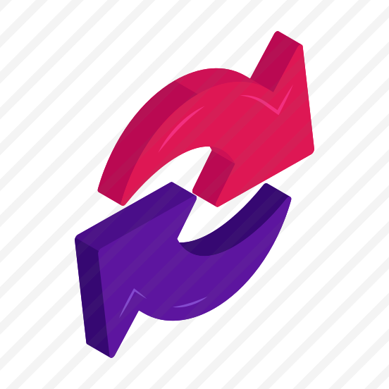 Sync Arrows, Arrowheads, Synchronization Arrows, Refresh Arrows, Reload Arrows preview