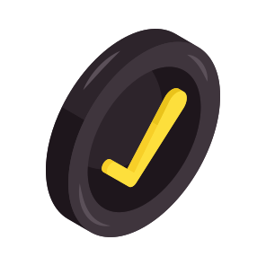 Verified, Approved, Tick Mark, True Sign, Tick Sign icon
