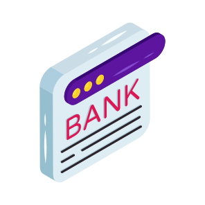 Web Banking, Online Banking, Ebanking, Banking Website, Banking Webpage, icon