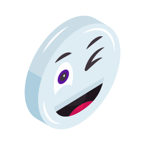 Wink Eye Emoji, Emoticon, Emotag, Expression, Smiley icon