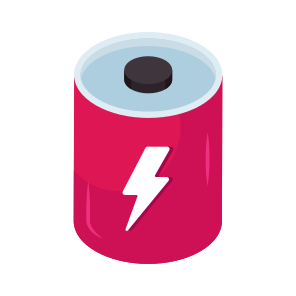 Battery Cell, Power Cell, Energy Cell, Energy Accumulator, Storage Device icon