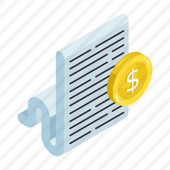 Bill, Invoice, Receipt, Payment Slip, Commerce preview