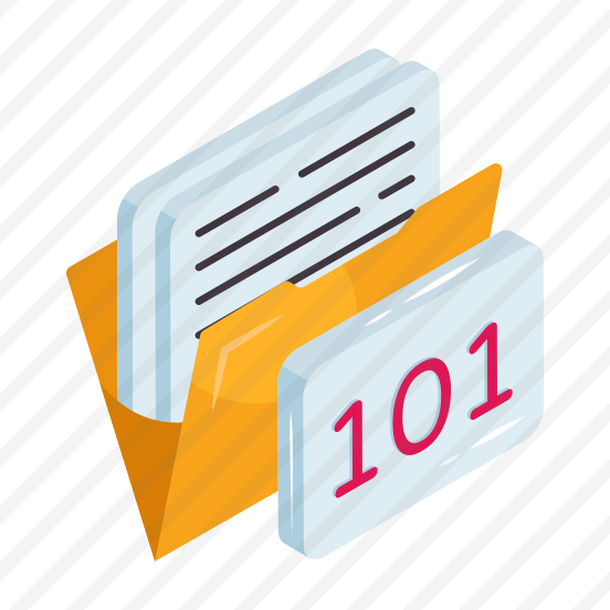 Binary Folder, Document, Doc, Archive, Binder preview