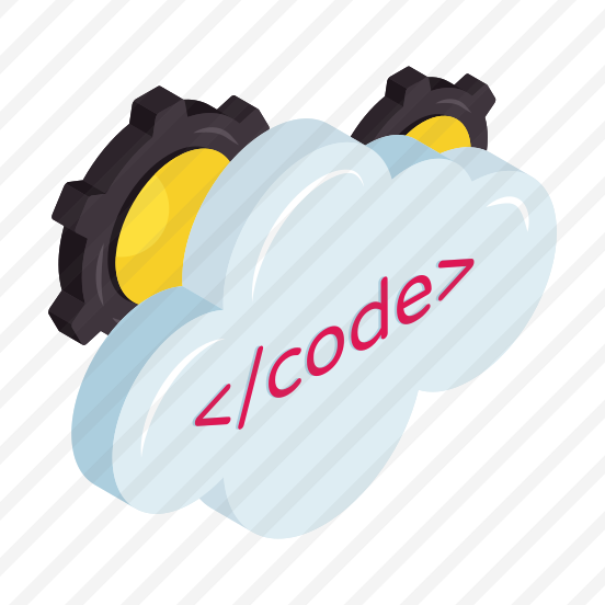 Cloud Coding, Cloud Programming, Software Development, Html Coding, Cloud Technology preview