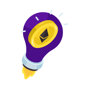 Ethereum Idea, Innovation, Eth, Bright Idea, Digital Currency icon