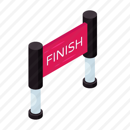 Finishline, Endline, Race End, Destination Line, Chequered Endline preview