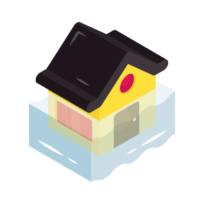 Flood, Natural Disaster, Inundation, Flash Flood, Flood Zone icon