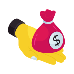 Giving Money, Money Sack, Cash, Dollar Bag, Finance icon