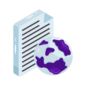 Global File, File Format, Filetype, File Extension, Document icon