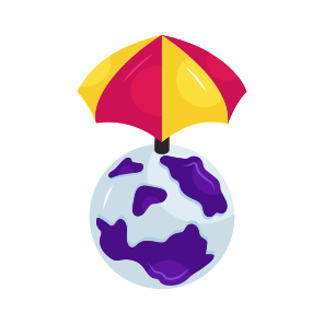 Global Insurance, Assurance, Global Security, Global Protection, Global Safety, icon