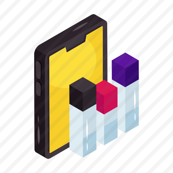 Mobile Data Analytics, Online Infographic, Online Statistics, Business Chart, Business Graph preview