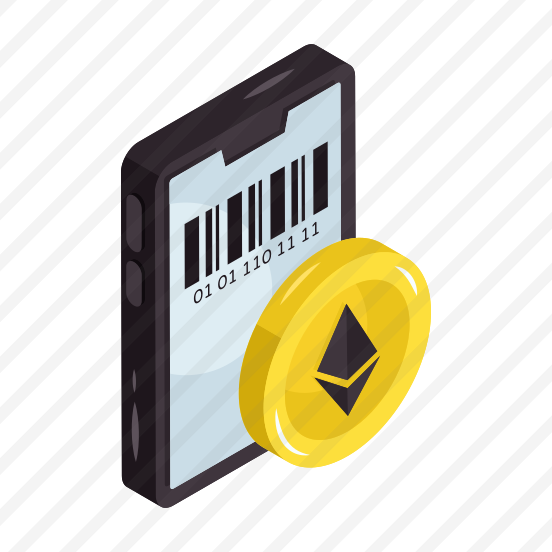 Mobile Ethereum, Ethereum Coin, Digital Currency, Crypto, Eth, preview