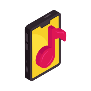 Mobile Music, Online Music, Music App, Mobile Song, Audio Song icon