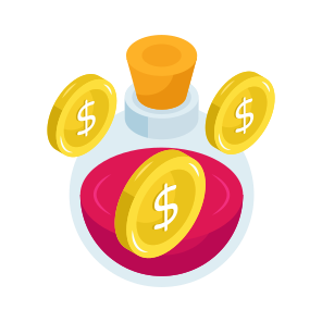 Money Jar, Cash Jar, Coins Jar, Money Collection, Money Box icon