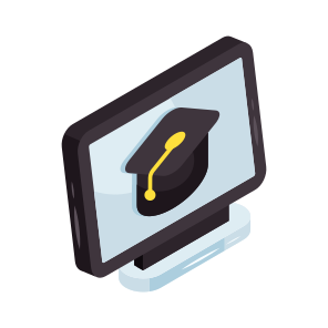 Online Education, Distance Education, Distance Learning, Online Learning, Elearning icon