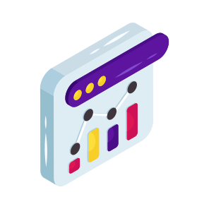 Polyline Graph, Data Analytics, Infographic, Statistics, Polyline Chart, icon