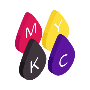 Rgb, Color Selection, Venn Diagram, Intersection, Cmyk icon