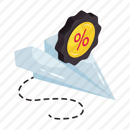 Send Discount Message, Send Mail, Mail, Message, Paper Plane preview