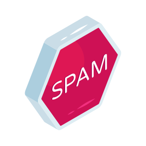 Spam Sign, Spam Symbol, Spam Board, Spam Ensign, Spamming icon