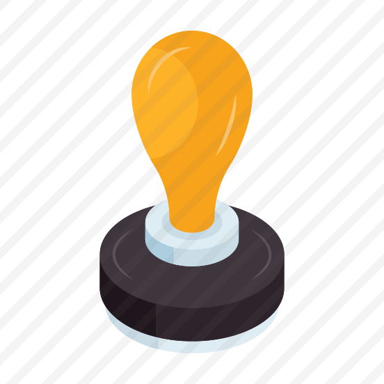Stamp, Rubber Stamp, Approval, Office Stamp, Seal Stamp preview