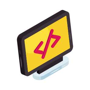 System Coding, System Programming, Software Development, Html Coding, Web Technology icon