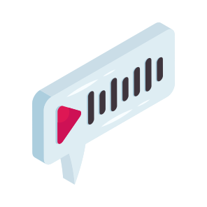 Video Note, Audio Note, Video Message, Video Chat, Video Communication icon