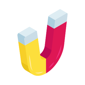 Magnet, Horseshoe, Attraction, Appeal, Electromagnet icon