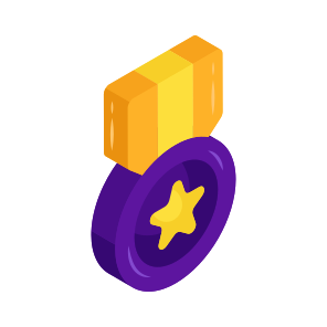 Medal, Award, Reward, Achievement, Success icon