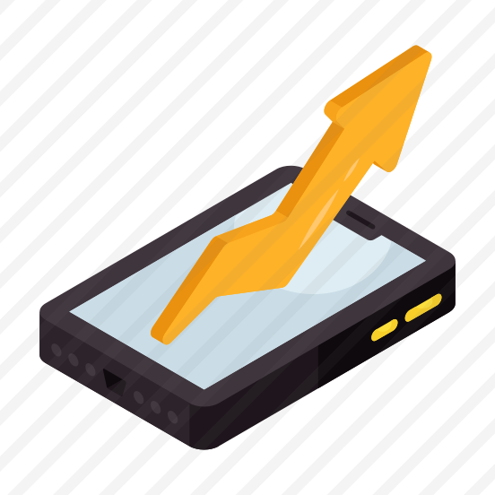 Mobile Data Analytics, Online Infographic, Online Statistics, Business Data, Mobile Chart preview