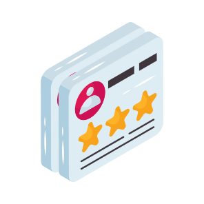 Profile Ratings, Profile Reviews, Starred Profile, User Ratings, User Reviews icon