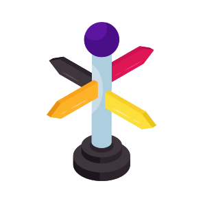 Roadboard, Signboard, Direction Board, Guideboard, Fingerboard icon
