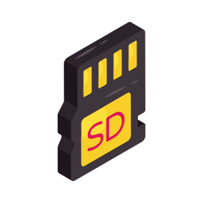 Sd Card, Memory Card, Storage Card, Hardware, Microcard icon
