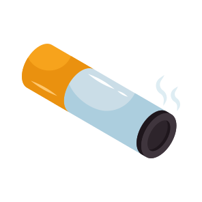 Smoking, Vaping, Ciggy, Tobacco, Cigarette icon