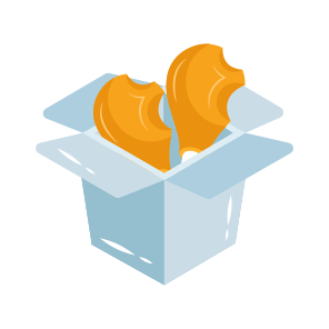 Think Outside The Box, Creative Package, Creative Box, Creative Parcel, Innovative Box, Innovative Package icon