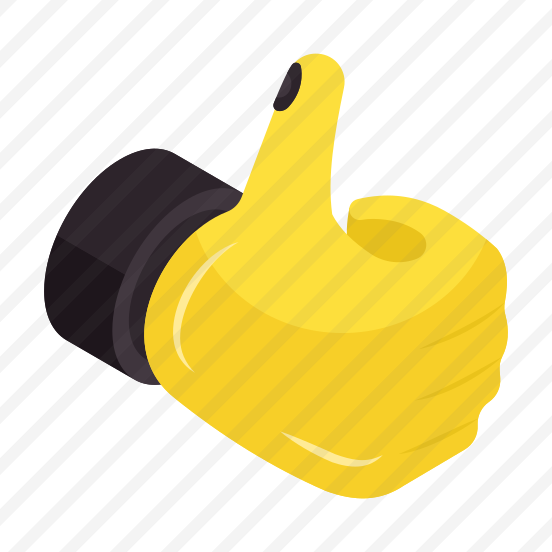 Thumbs Up, Positive Feedback, Customer Response, Customer Review, Customer Rating preview