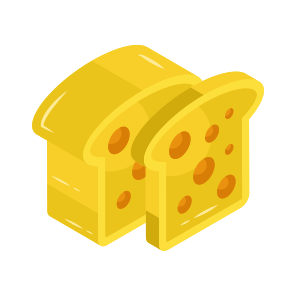 Toasts, Breads, Edible, Breakfast, Healthy Meal icon