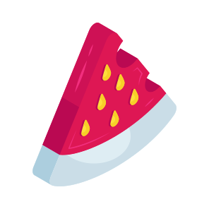 Watermelon, Watermelon Slice, Fruit, Edible, Nutritious Diet, icon
