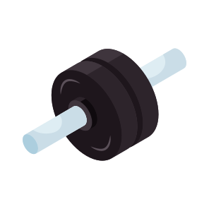 Weight Plates, Weight Discs, Tools, Equipment, Instrument, icon