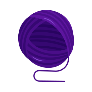 Yarn Ball, Thread Ball, Knitting, Clew, Thread Spool icon