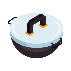 Casserole, Cooking Pot, Cookware, Cooking Utensil, Kitchenware, icon