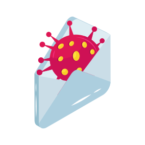 Covid Mail, Forward Mail, Correspondence, Letter, Envelope, icon