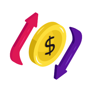 Currency Exchange, Money Exchange, Financial Exchange, Forex, Foreign Exchange icon