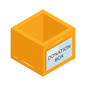 Donation Collection, Donation Box, Charity, Funding, Box, icon