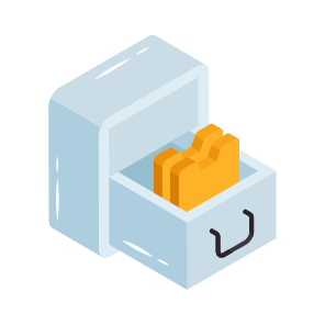 Drawer Folder, Document, Doc, Archive, Binder icon