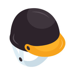 Helmet, Hard Hat, Headpiece, Headgear, Headwear icon