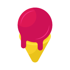 Ice Cream Cone, Ice Cream , Dessert, Sweet, Confectionery icon