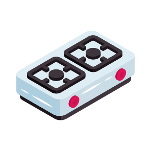 Kitchen Stove, Gas Burner, Kitchenware, Kitchen Accessory, Kitchen Utensil icon