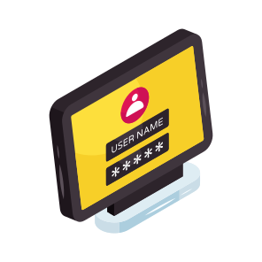 Login Protection ,secure Login, Login Password, Login Passcode, Login Security icon