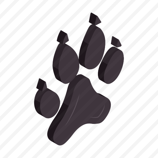 Animal Footprint, Dog Paw, Animal Paw, Pawprint, Forepaw, preview